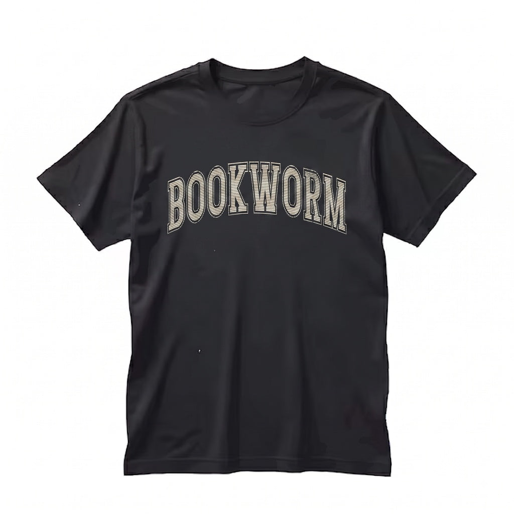 Bookworm Preppy Literary Reading Scholar Novel Aesthetic Crewneck Vintage Apparel Unisex TShirt