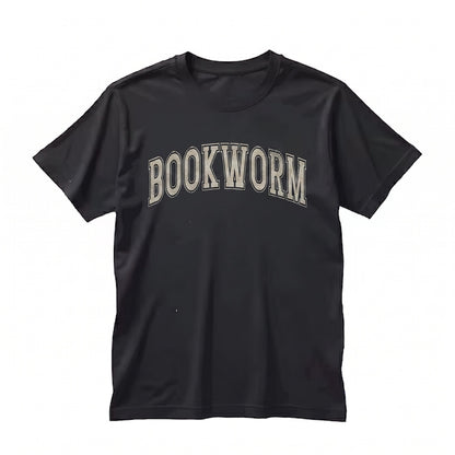 Bookworm Preppy Literary Reading Scholar Novel Aesthetic Crewneck Vintage Apparel Unisex TShirt