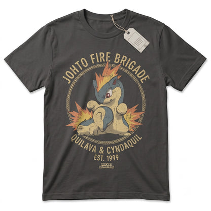 Vintage Cyndaquil Tank Top Cute Flame Anime Sleeveless Retro Streetwear Unisex TShirt