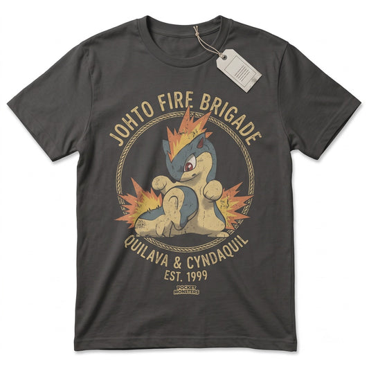 Vintage Cyndaquil Tank Top Cute Flame Anime Sleeveless Retro Streetwear Unisex TShirt