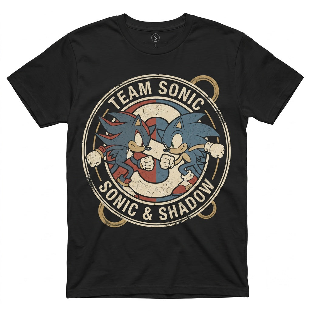 Heroes Graphic Retro Distressed Cotton Top Unisex TShirt