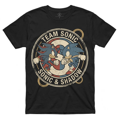 Heroes Graphic Retro Distressed Cotton Top Unisex TShirt
