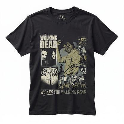 Zombie Apocalypse Survivors Daryl Dixon Negan Rick Carl Grimes Vintage Graphic Unisex TShirt