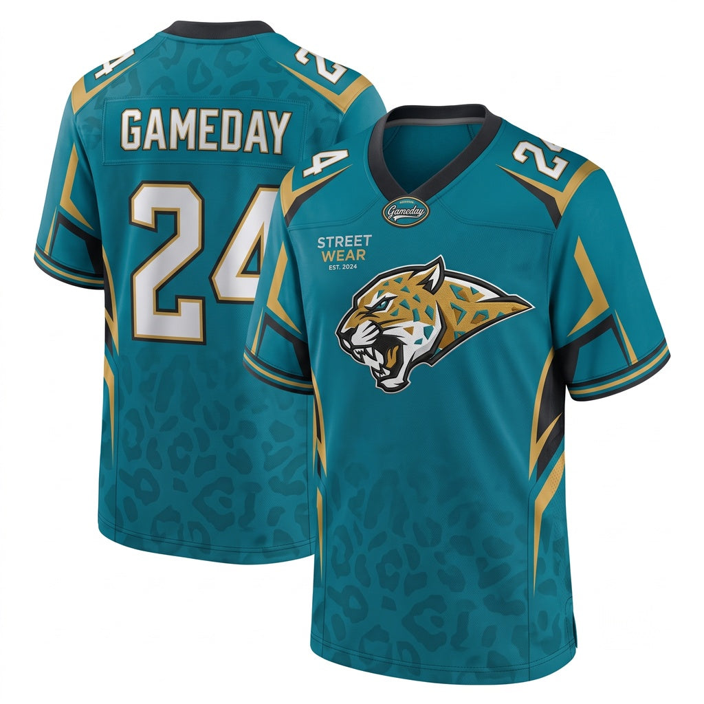Unisex Football Fan Jersey - Breathable Stitched Mesh Athletic Game Day Shirt