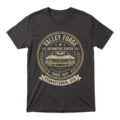 Valley Forge Automotive Tire Shop Funny Hooded Sweatshirt Graphic Pullover Unisex TShirt