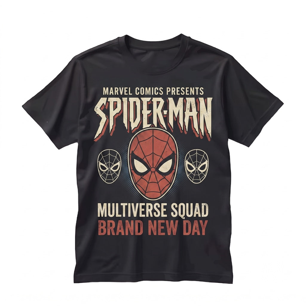 Vintage Arachnid Hero Graphic Comic Book Brand New Day Fan Apparel Unisex TShirt