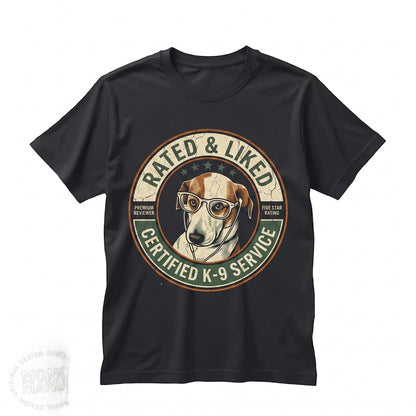 Funny Dog Cinephile Film Review Graphic Meme Gift for Movie Fans Unisex TShirt