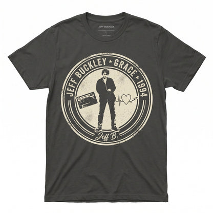 Jeff Buckley Grace Album Cover Vintage 90s Alternative Rock Graphic Music Unisex TShirt