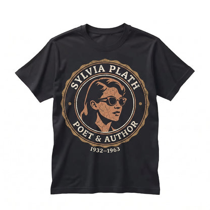 Sylvia Plath Written By Sweatshirt Vintage 90s Aesthetic Literary Gift For Poet Writer Coquette Unisex TShirt
