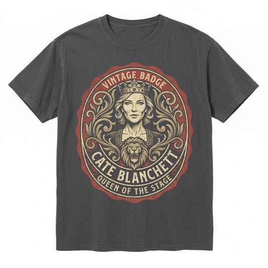 Cate Blanchett Collage Retro Actress Vintage Cinema Fan Graphic Apparel Unisex TShirt