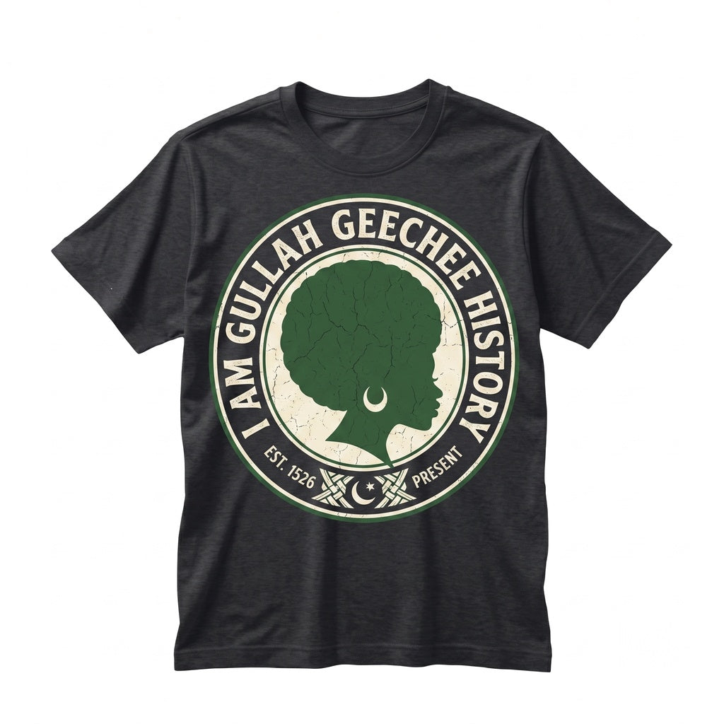 Afro Gullah Geechee Pride African Heritage Culture Roots Black History Gift Unisex TShirt