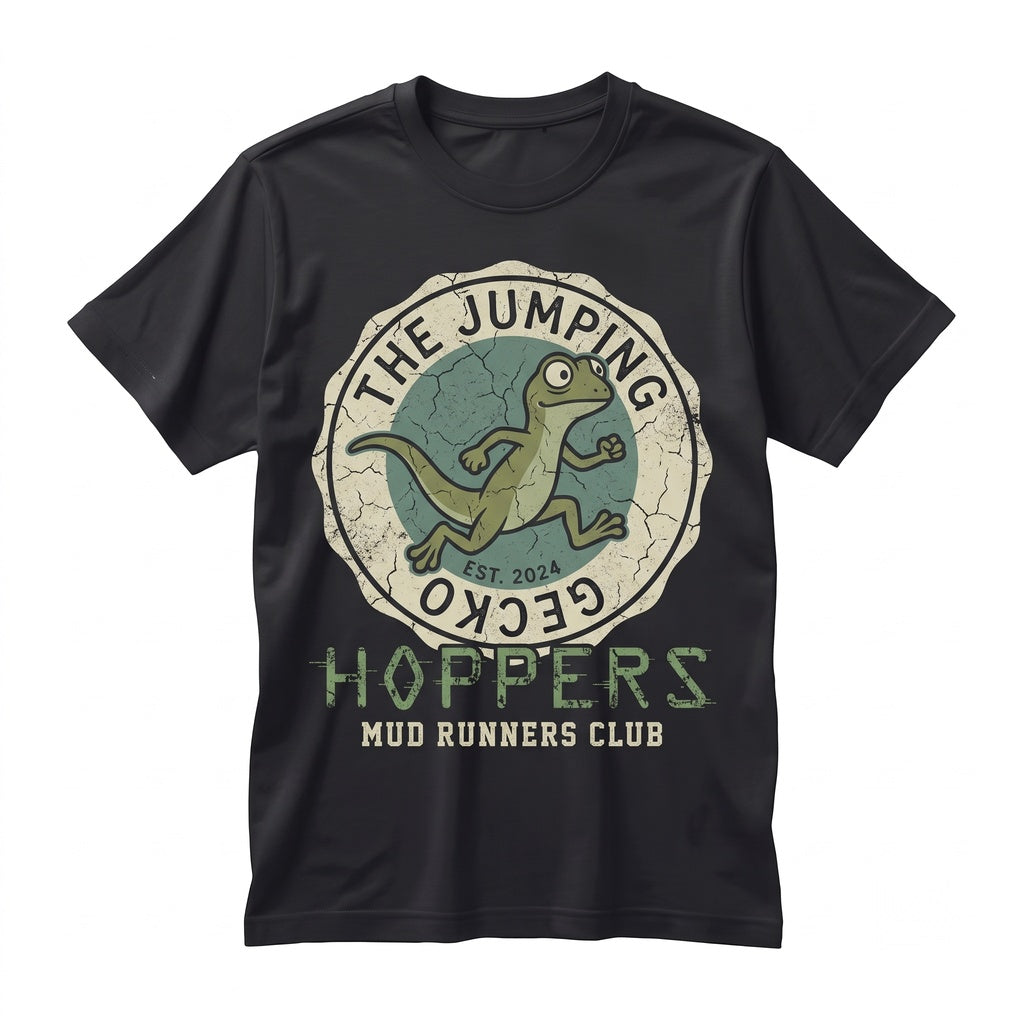 Oversized Hoppers Tom Lizard Animated Film World Vacation Graphic Cotton Unisex TShirt