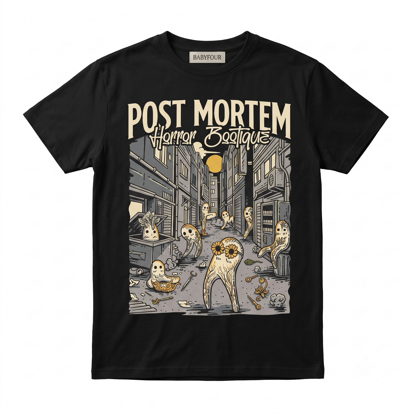 Spooky Cryptid Walking Pants Folklore Graphic Unisex Tshirt