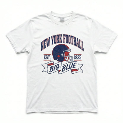 Classic New York Football Fan Gear - Big Blue Tailgate T-Shirt, Hoodie, Tank Top, Long Sleeve, Sweatshirt