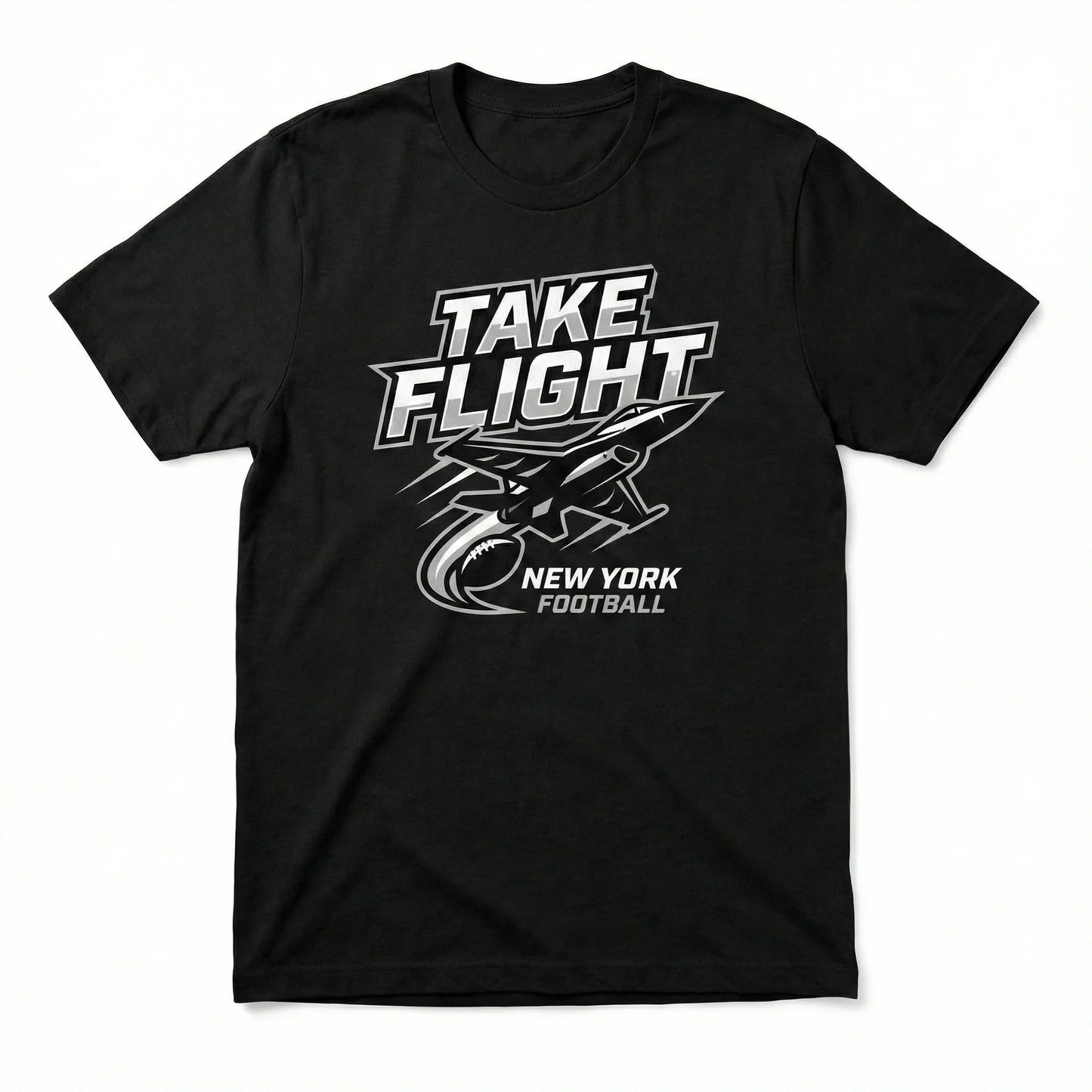 Premium New York Football "Take Flight" Trend Apparel | Fan Gear T-Shirt, Hoodie & More