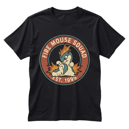 Vintage Cyndaquil Tank Top Cute Flame Anime Sleeveless Retro Streetwear Unisex TShirt