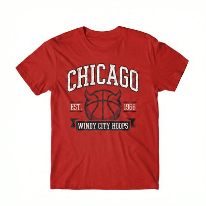 Vintage Chicago Basketball Fan Apparel | Classic Windy City Hoops Gear