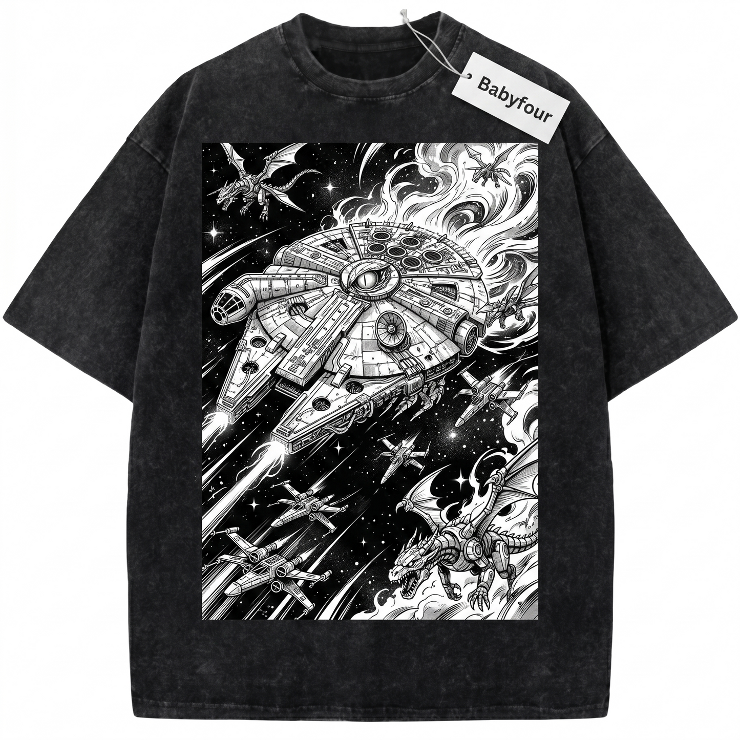 Vintage Galactic Space Movie Shirt, Retro Sci-Fi Spaceship Graphic Tee, Unisex Tshirt