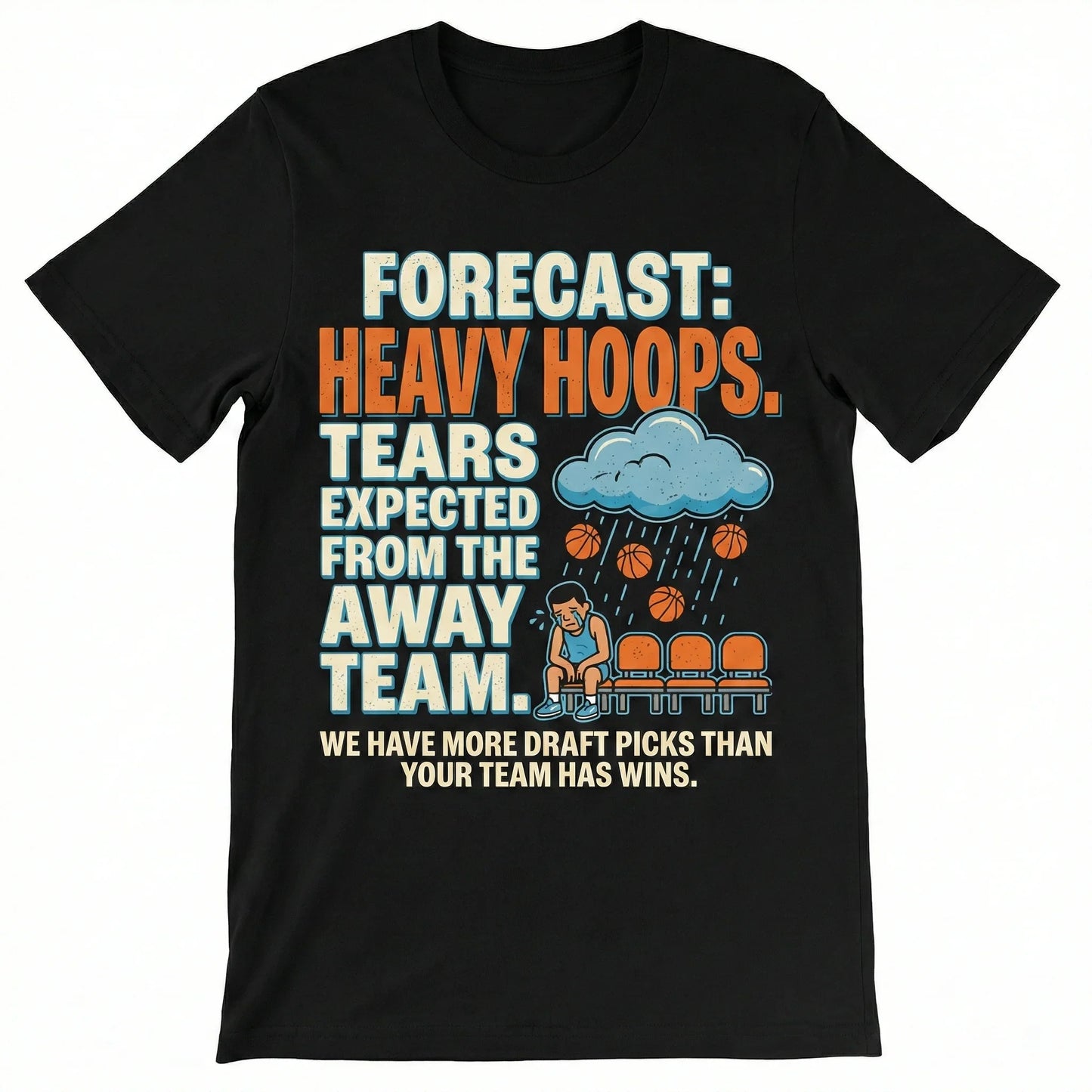 Funny Loud City Basketball Graphic Apparel | Heavy Hoops Sarcastic Fan Gear | Game Day T-Shirt & Hoodie