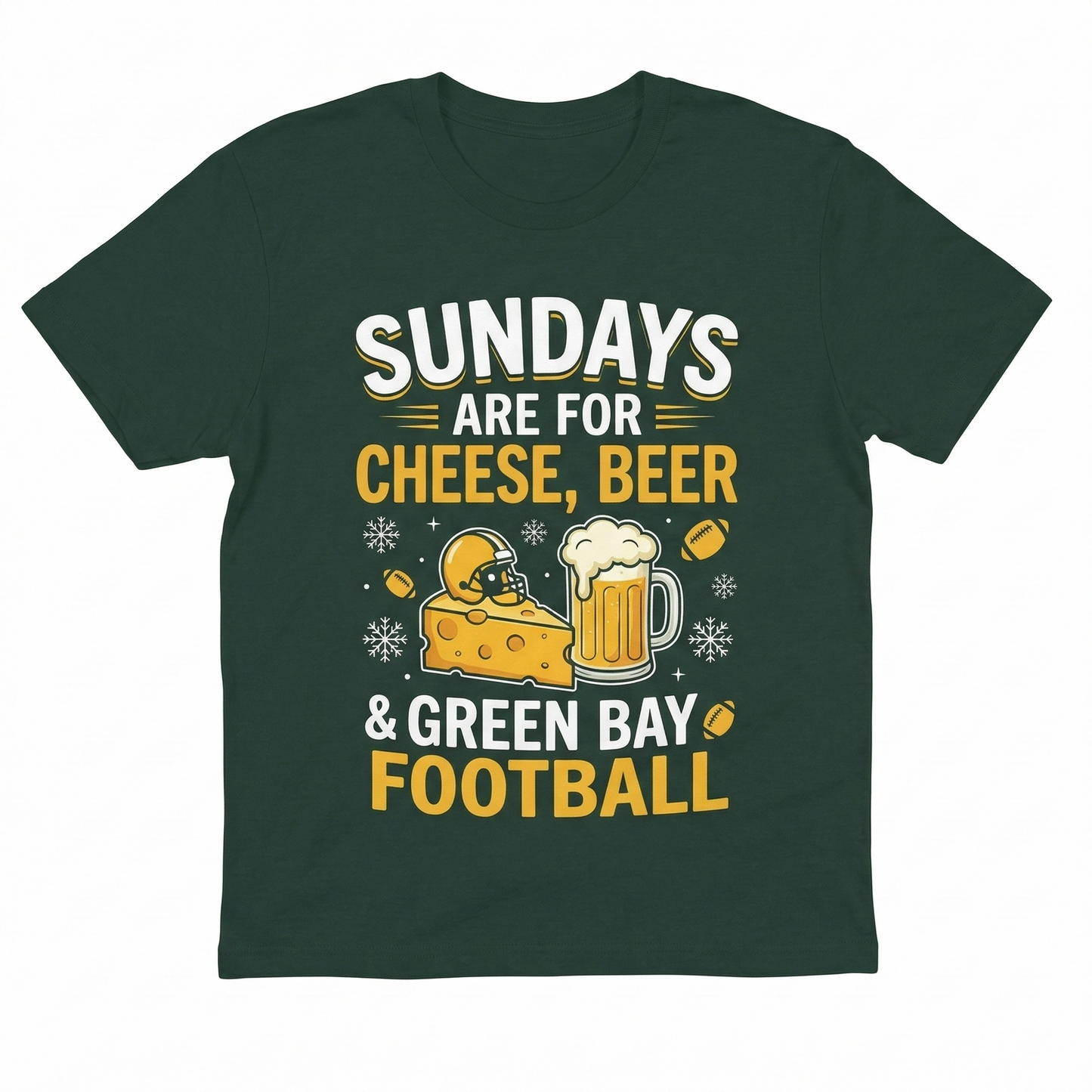 Funny Green Bay Football Game Day Shirt, Wisconsin Pro Football Fan Apparel