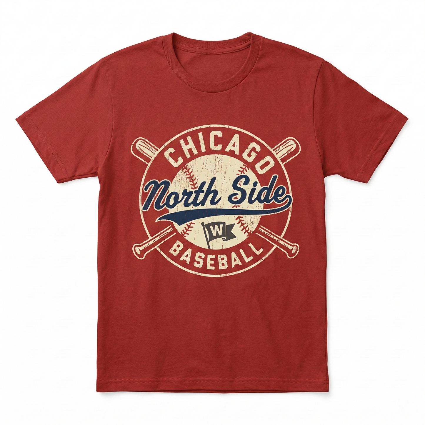 Vintage Chicago North Side Baseball Fan Apparel - T-Shirt, Hoodie, Long Sleeve