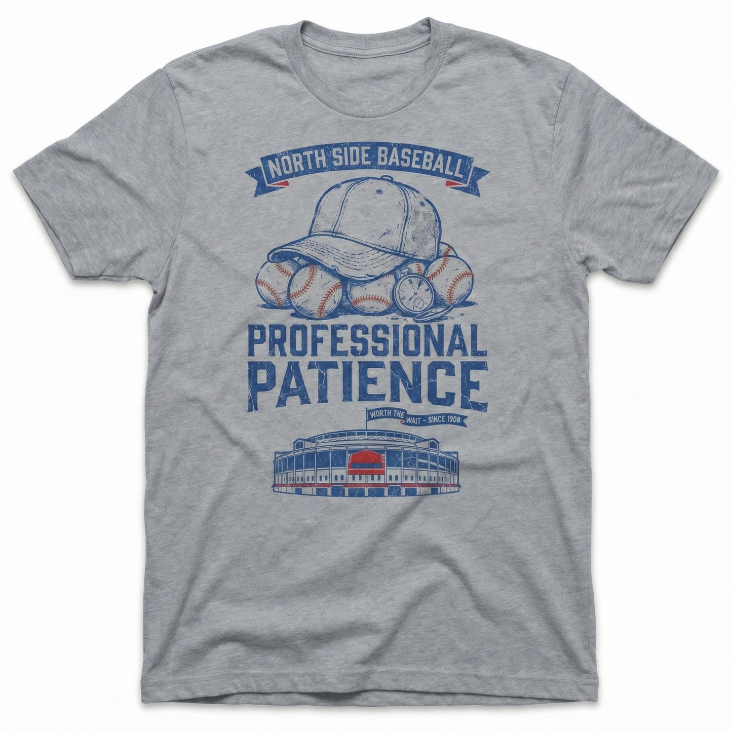 Chicago North Side Baseball Fan Shirt | Funny "Next Year Is Here" & "Since 1908" Humor Apparel