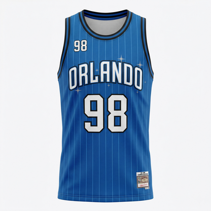 Orlando Retro Hoops Tank Top - Vintage Basketball Jersey Style