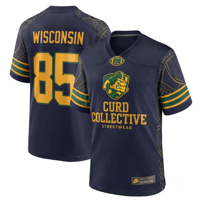 Unisex Breathable Mesh Football Fan Jersey - Stitched Game Day Athletic Shirt