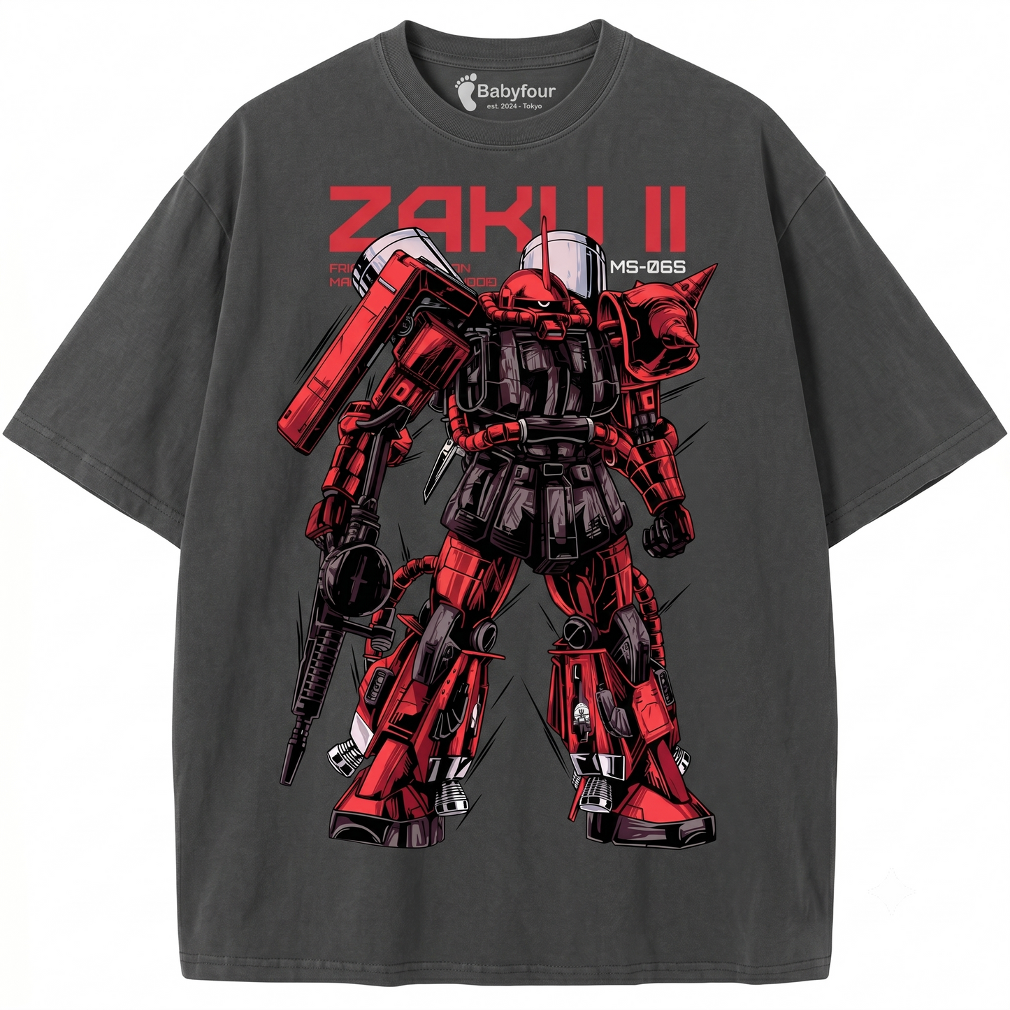 MS-06S Zaku II Shirt, The Gundam Shirt, Anime Shirt, Vintage Tee