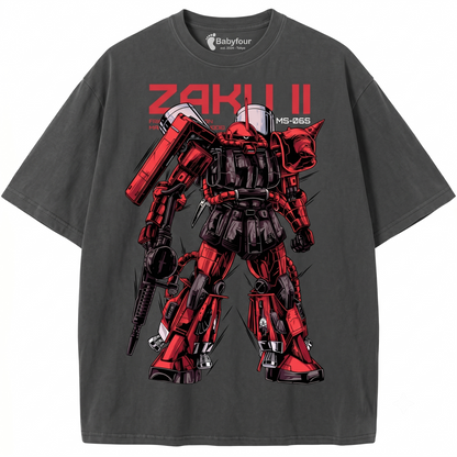 MS-06S Zaku II Shirt, The Gundam Shirt, Anime Shirt, Vintage Tee