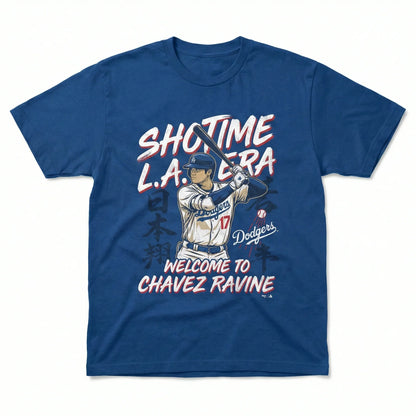 os Angeles Dodgers 'ShoTime L.A. Era' Ohtani Welcome Fan Apparel - T-Shirt, Hoodie, Sweatshirt, Tank Top, Long Sleeve Baseball Gear