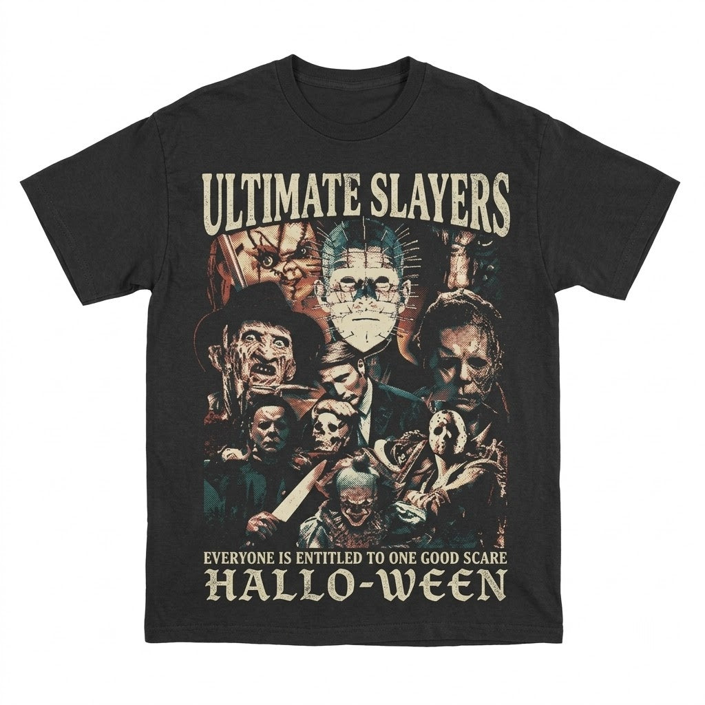 Halloween Horror Movie Spooky Film Lover Gift Graphic Vintage Cotton Apparel Unisex TShirt