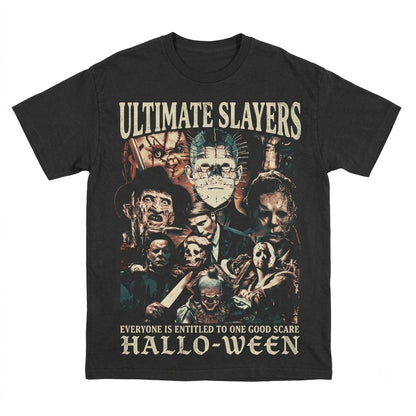 Halloween Horror Movie Spooky Film Lover Gift Graphic Vintage Cotton Apparel Unisex TShirt