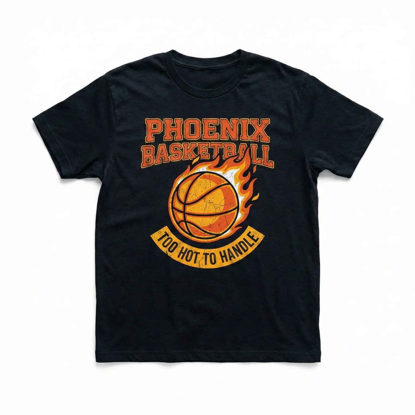 Funny Phoenix Basketball Slogan T-Shirt - Desert Hoops Fan Apparel & Gifts