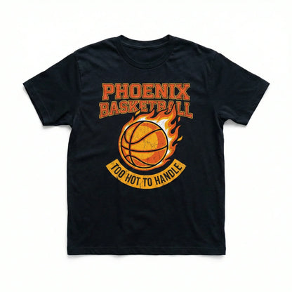 Funny Phoenix Basketball Slogan T-Shirt - Desert Hoops Fan Apparel & Gifts