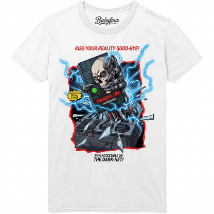 Vintage 80s Home Video Horror Movie T-Shirt Retro Cult Classic Film Unisex T-Shirt