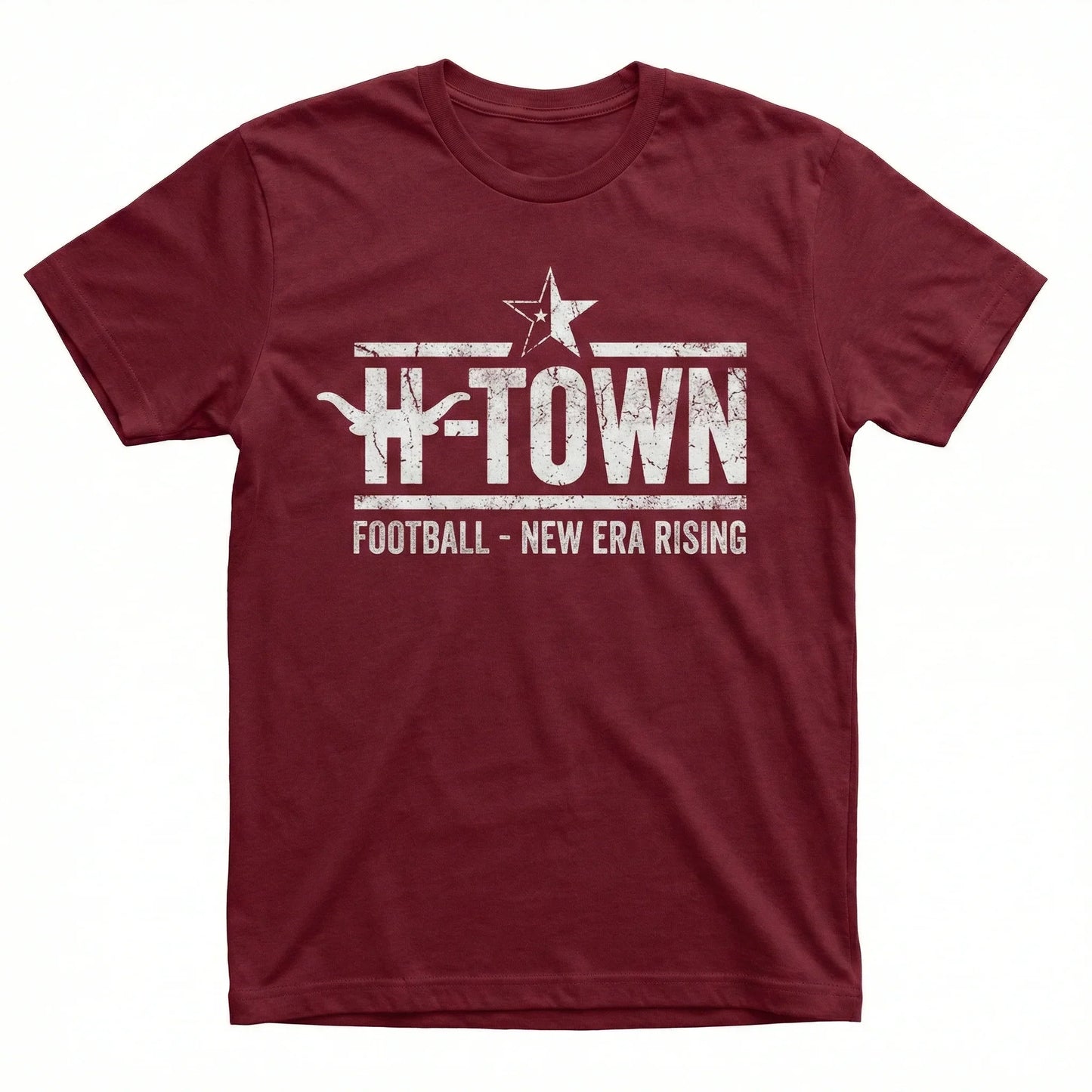 Premium H-Town Football Vintage Graphic Apparel - Texas Gridiron Sunday Game Day