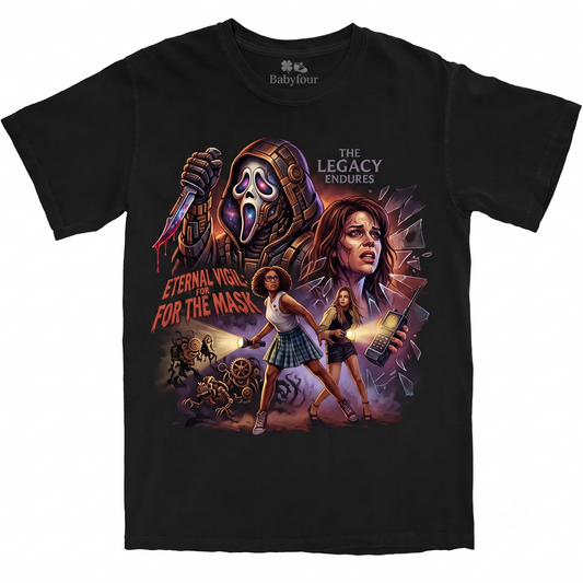 Retro 90s Slasher Movie Parody Graphic Tee - Vintage Horror Murder Mystery Comfort Apparel - Unisex T-shirt