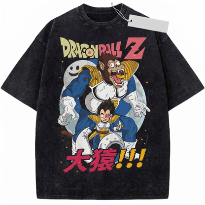 Retro Space Prince and Great Ape Power Graphic Vintage Heavyweight Unisex T-Shirt