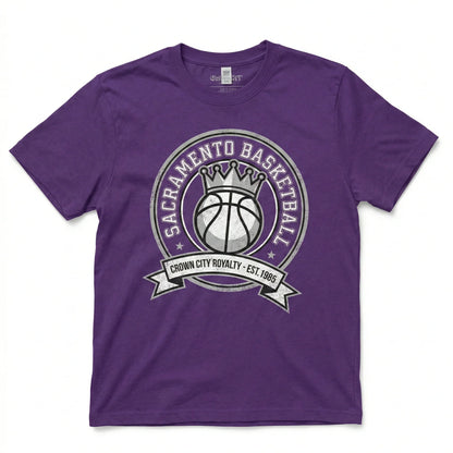 Sacramento Basketball Fan Apparel - Crown City Pride T-Shirt, Hoodie, Sweatshirt