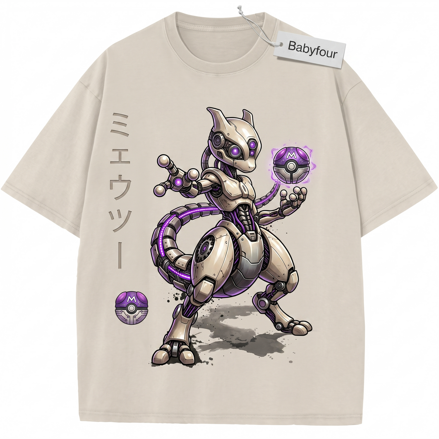 Vintage Legendary Psychic Monster Anime T-Shirt - Retro 90s Genetic Clone Unisex Graphic Tee