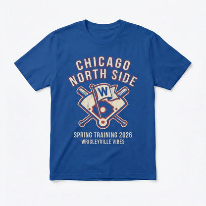 Vintage Chicago North Side Baseball 2026 Spring Training Fan Apparel
