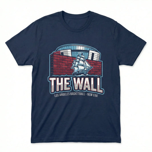 Los Angeles Basketball The Wall Fan Gear - LA Hoops New Era Apparel (T-Shirt, Hoodie, Sweatshirt)