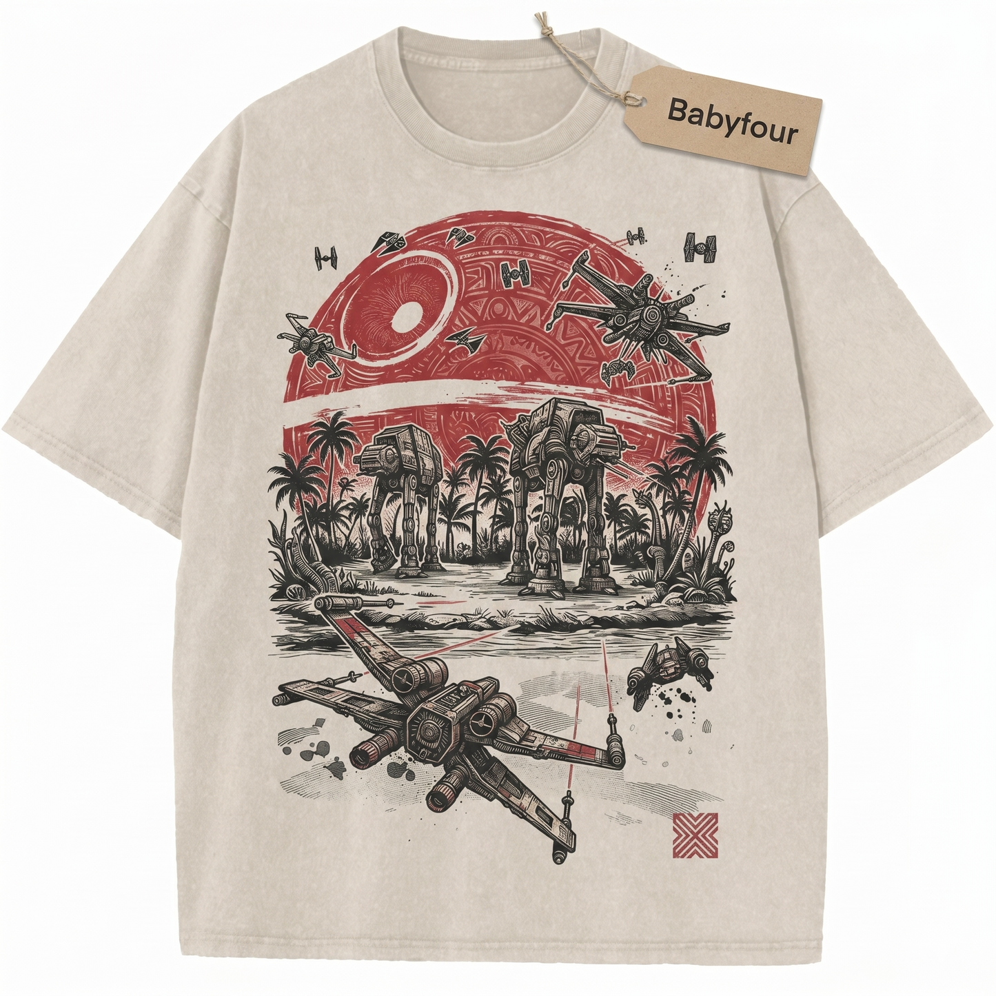 Vintage Galactic Space Movie Unisex T-Shirt, Retro Sci-Fi Battle Graphic Tee