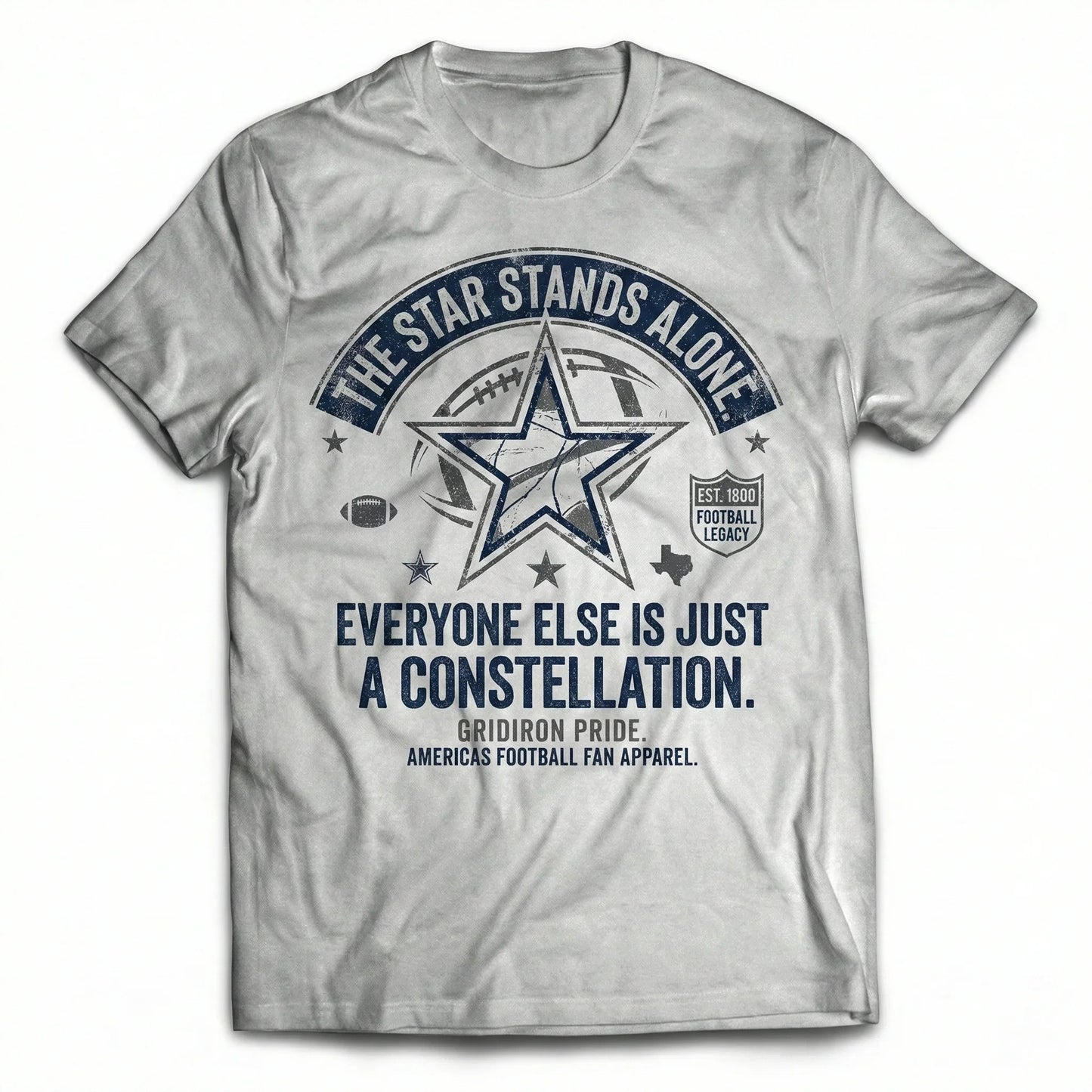 Gridiron Legacy Apparel - America's Football Fan Shirt (Lonestar Style)