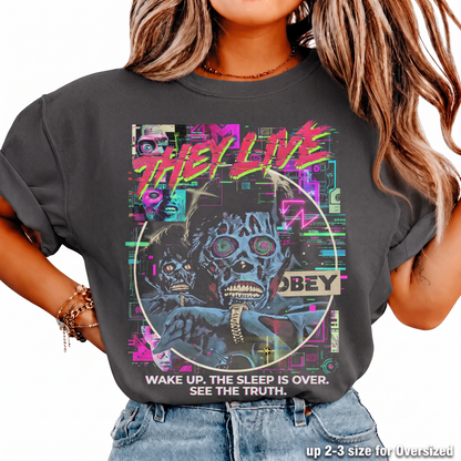 Vintage 1988 Sci-Fi Cult Classic Movie Graphic Tee Retro Horror Distressed Unisex T-shirt