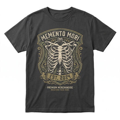 Vintage Skeleton Rib Cage Human Anatomy Science Teacher Biology Student Gift Unisex TShirt