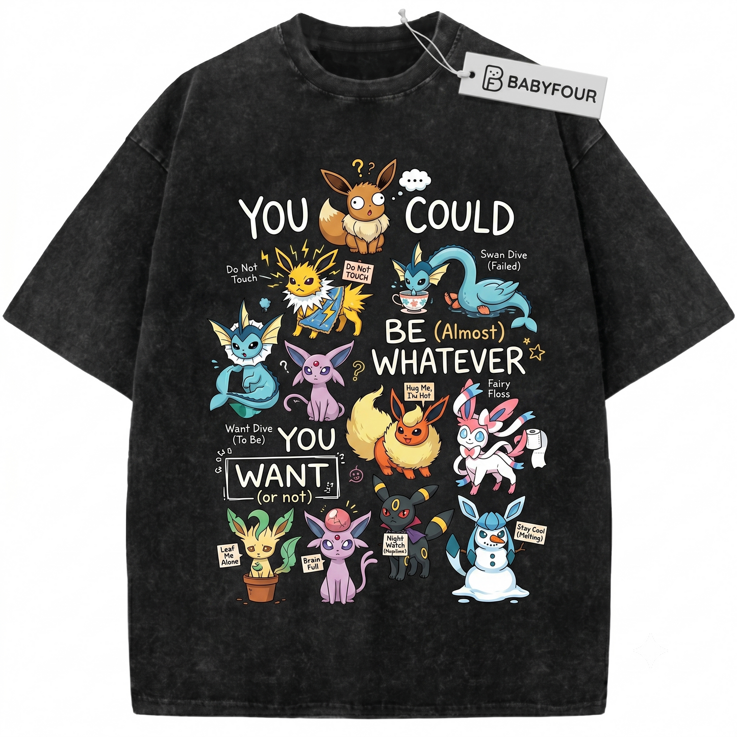 Retro Pocket Monster Evolution Vintage Graphic Tee - Cute Anime Aesthetic Unisex T-shirt