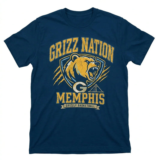 Memphis Grizzlies Authentic Fan Apparel Collection - Classic Logo T-Shirt, Tank Top, Long Sleeve, Sweatshirt, Hoodie