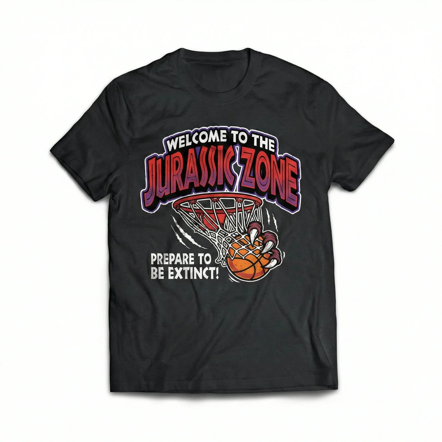 Funny Northern Hoops Dinosaur Fan Apparel - Basketball Court Slogan | T-Shirt, Tank, Long Sleeve, Hoodie & Sweatshirt